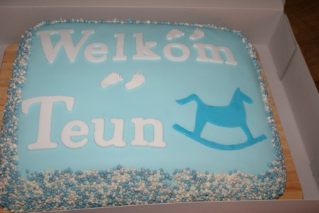 vanharte met de geboorte van Teun